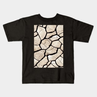 Limestone Stone Pattern Texture #3 Kids T-Shirt